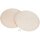 Round chopping boards with juice groove made of FSC® maple wood Ø 35 cm