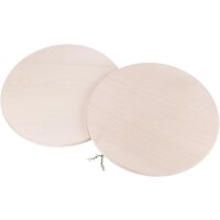 Holz Teller ohne Saftrille aus FSC® Ahorn 35 cm