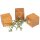 Wooden magnet cube made of oiled cherry 25 x 25 x 25 mm