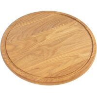 Cutting board round - Oiled oak - D: 40 cm