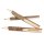 Holz Bleistift - Astbleistift mit Rinde und Ausfräsung - Nachhaltig und umweltfreundlich