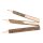 Holz Bleistift - Astbleistift mit Rinde und Ausfräsung - Nachhaltig und umweltfreundlich