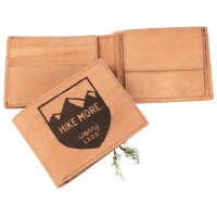 Leder Geldbeutel - Geldbörse für Wanderer -...