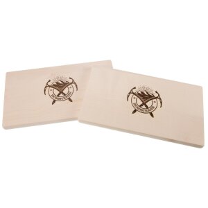 Schneidebrett auf FSC® Ahornholz 26 x 15 x 1,5 cm mit Motiv BERGSTEIGER