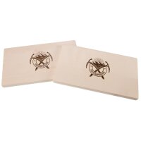Schneidebrett auf FSC® Ahornholz 26 x 15 x 1,5 cm mit...