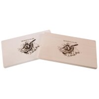Schneidebrett auf FSC® Ahornholz 26 x 15 x 1,5 cm mit...