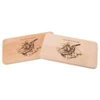 Schneidebrett FSC® Erle 22,5 x 12,5 x 1,2 cm - Kajak...