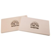 Schneidebrett auf FSC® Ahornholz 26 x 15 x 1,5 cm mit...