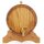 2L oak barrel with brass tap - schnapps barrel ideal for whisky, wine & more