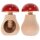 Nut screw/nutcracker made of beech - toadstool design