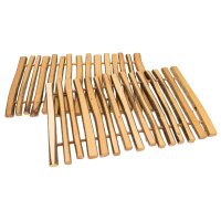 High-quality wooden placemat made from oiled hazelnut...
