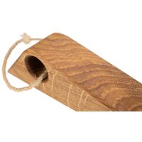 Holz Türstopper Türkeil mit Kordel aus Eiche geölt