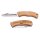 Child-safe wooden carving knife - personalized pocket knife with a name of your choice