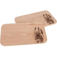 Cutting board FSC® alder 26 x 15 cm - Squirrel -