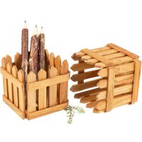 Handgefertigte Kirschholz-Stiftebox | Elegante...