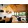 Wooden world map wall decoration