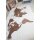 Wooden world map wall decoration