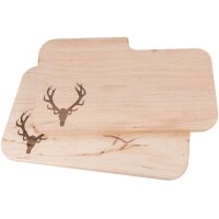Schneidebrett mit Messerschlitz FSC® Erle 26 x 15 x...