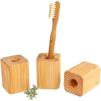 Lärchenholz Zahnbürstenhalter -...