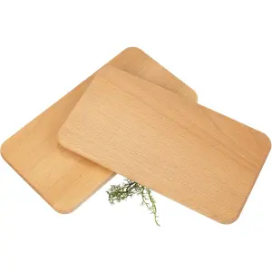 Oiled beech breakfast board - approx. 26 x 15 x 1.2 cm