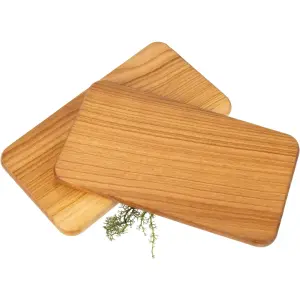 Oiled cherry cutting board - 22.5 x 12.5 x 1.2 cm