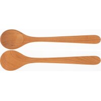 Großer Löffel aus geöltem Kirschholz...