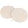 Wooden ham plate round without juice groove made of FSC® maple 30 cm
