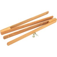 BBQ Tongs Made of FSC® Cherry Wood – 30 cm...