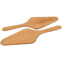 Cake server / pizza server made from oiled cherry wood - 30.5 cm