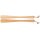 Holz Schuhlöffel aus Buche geölt - 37 cm - Schuhanzieher mit Lederband