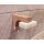Magnetic soap holder made of larch wood for bathroom and kitchen