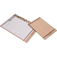 Holz Klemmbrett aus FSC® zertifizierter Buche mit...