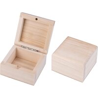 Ringbox Holz mit Pin | 6,5x6,5x4,5cm