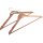 Anti-moth clothes hanger made of scented cedar wood - 44x24x1.2 cm
