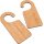 Holz-Türanhänger - Klinkenschild aus geölter Eiche - FSC® zertifiziert