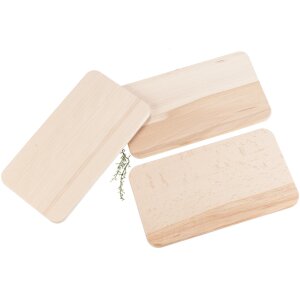 Frühstücksbrettchen Buche mit Kern 22,5 x 12,5 x 1,2 cm