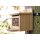 Squirrel feeder made of European larch - including nut dispenser / food box