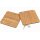 Solid wood coaster made of oiled oak wood 95x3 mm - Robust & decorative