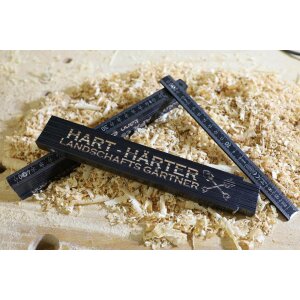 Hart Härter Landscape gardener - Folding rule - Black meter stick