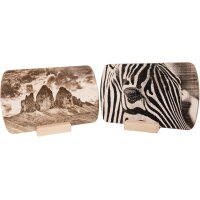 Photo engraving on wood - Maple board rectangular - 24 x 15 x 1 cm - FSC®