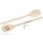 Customized wooden cooking spoon 30 cm oval with laser engraving / cut Two engravings up to 5 cm² -