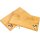 Oiled FSC® cherry wood chopping board - 26 x 15 x 1 cm - Cat