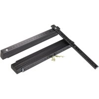 Personalized folding rule / meter stick with laser engraving natural / white / black