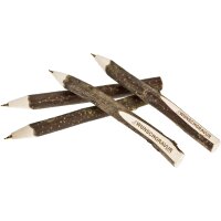 Twig Ballpoint Pen – approx. 15 cm | With Custom...