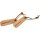 Personalized wooden shoehorn 12 cm made of oiled beech shoehorn with laser engraving
