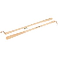 Personalized wooden shoehorn XXL 63 cm made of oiled...