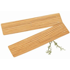 Holz Lesezeichen aus Eiche geölt 150 x 35 x 0,7 mm