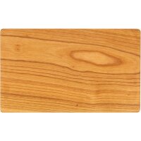 Cutting Board – FSC® Cherry Wood 30 × 18 × 1.5 cm | With Leather Strap & Branding