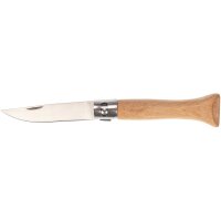 Personalized wooden pocket knife made of FSC® beech - folding knife with laser engraving up to 5 cm²