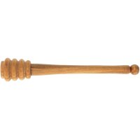 Personalized honey lifter / honey spoon made of oiled FSC® cherry - with laser engraving